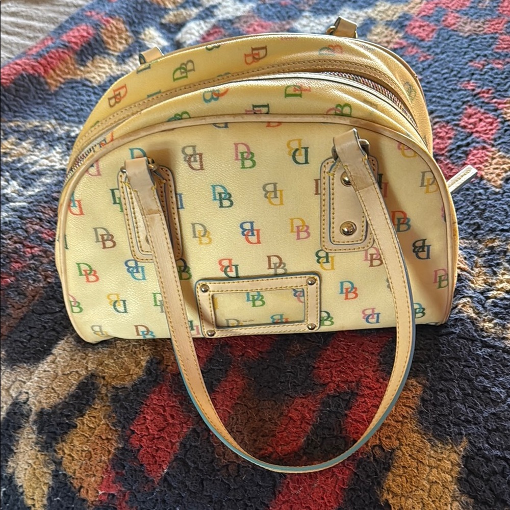 Dooney & Bourke Multicolor Logo Shoulder Bag